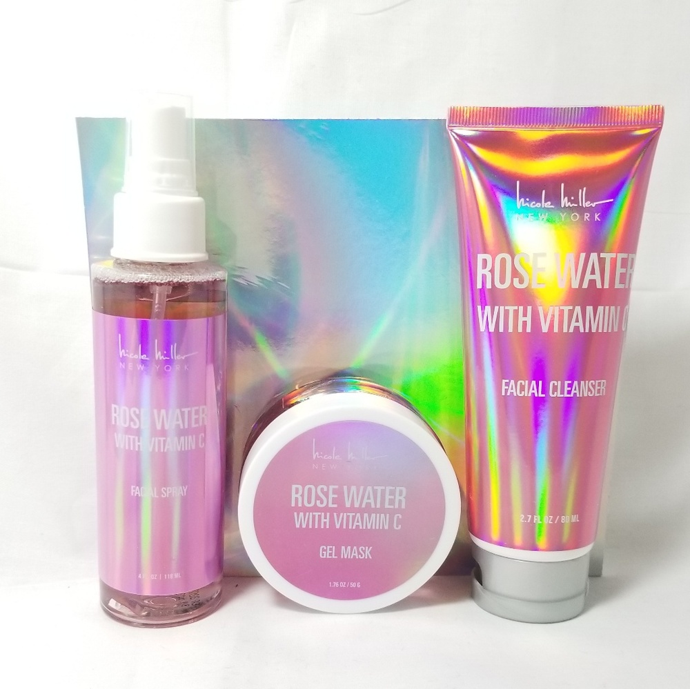 NEW Nicole Miller Hydration Station w/Rosewater - Picture 2 of 5
